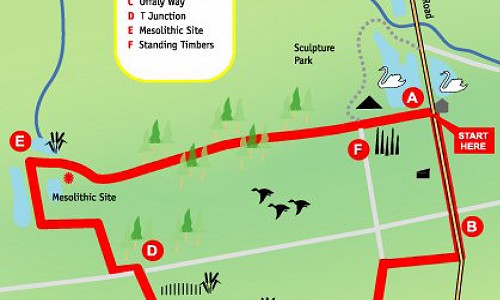 Map of Boora Mesolithic loop