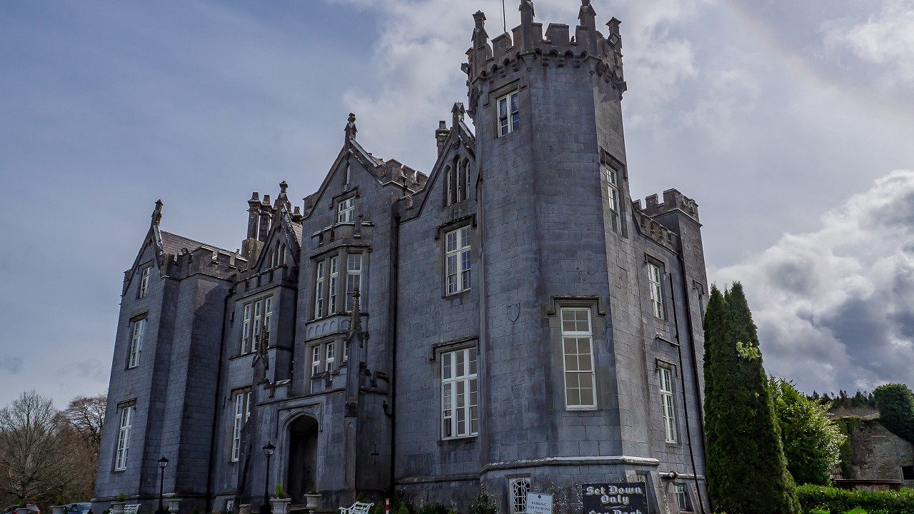 Kinnitty castle exterior