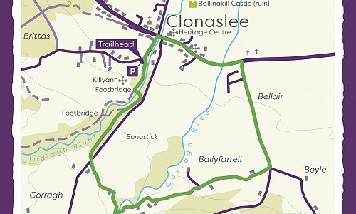 Map of Rickets Rock loop