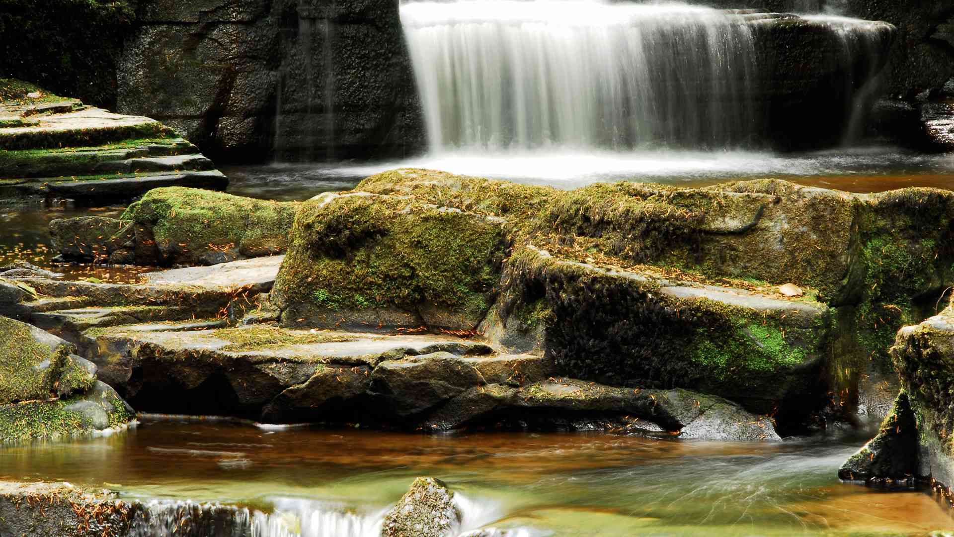 photo of silver river waterfall